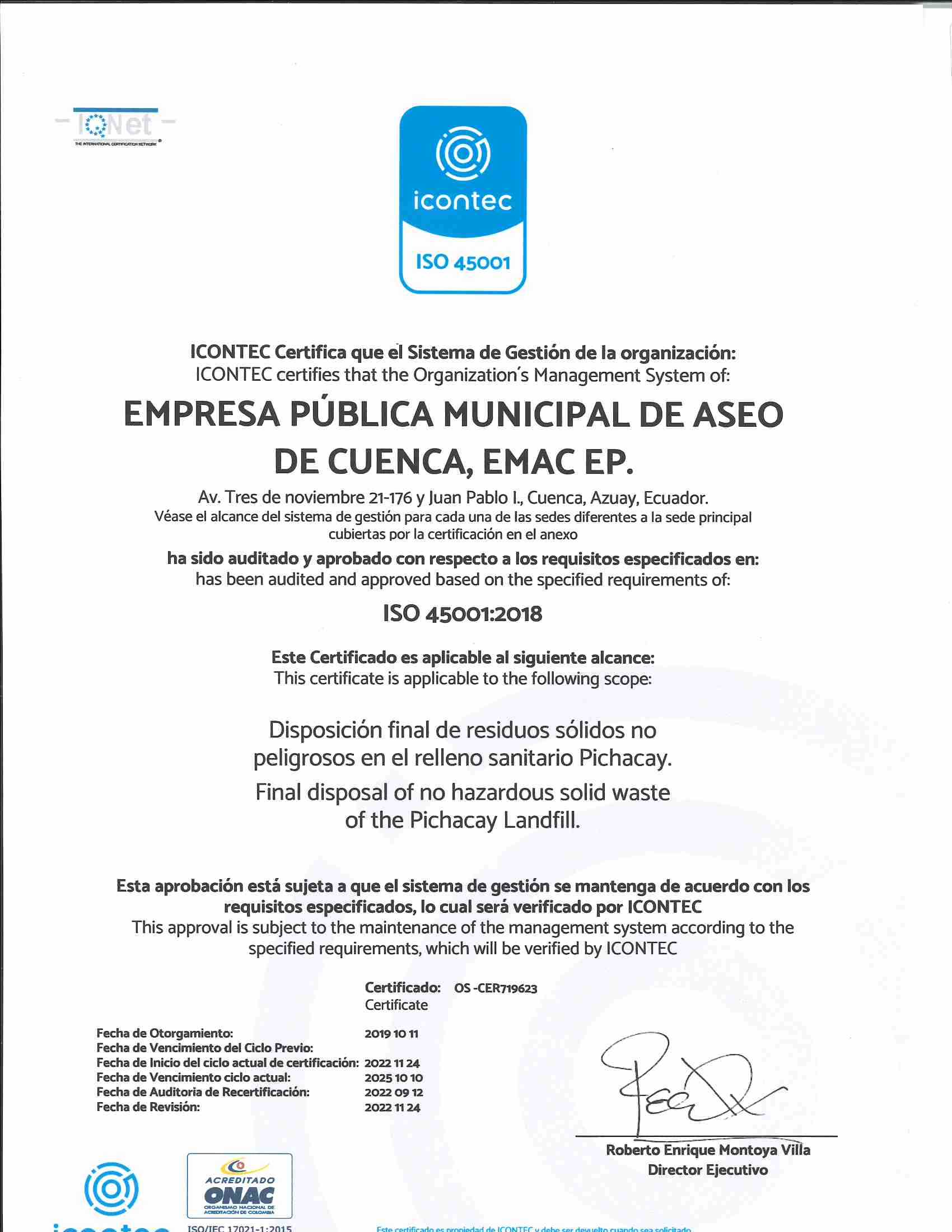 Emac Signage Sistemas Integrados de Gestión – EMAC EP